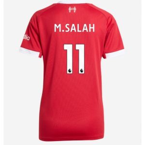 Koszulka piłkarska Liverpool Mohamed Salah #11 Koszulka Podstawowej damskie 2025-26 Krótki Rękaw