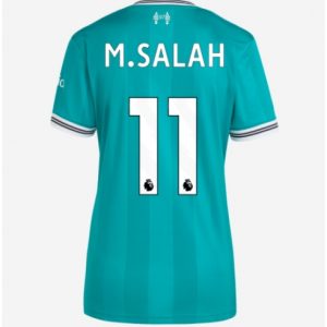 Koszulka piłkarska Liverpool Mohamed Salah #11 Koszulka Trzeciej damskie 2025-26 Krótki Rękaw