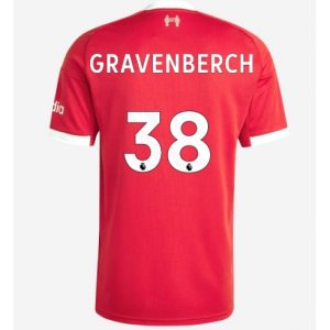 Koszulka piłkarska Liverpool Ryan Gravenberch #38 Koszulka Podstawowej 2025-26 Krótki Rękaw