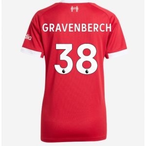 Koszulka piłkarska Liverpool Ryan Gravenberch #38 Koszulka Podstawowej damskie 2025-26 Krótki Rękaw