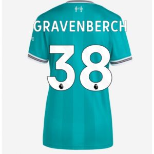Koszulka piłkarska Liverpool Ryan Gravenberch #38 Koszulka Trzeciej damskie 2025-26 Krótki Rękaw