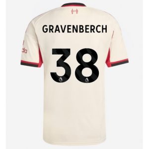 Koszulka piłkarska Liverpool Ryan Gravenberch #38 Koszulka Wyjazdowej 2025-26 Krótki Rękaw