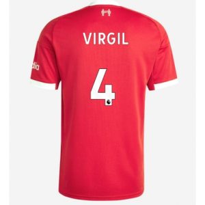Koszulka piłkarska Liverpool Virgil van Dijk #4 Koszulka Podstawowej 2025-26 Krótki Rękaw