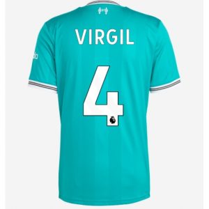 Koszulka piłkarska Liverpool Virgil van Dijk #4 Koszulka Trzeciej 2025-26 Krótki Rękaw