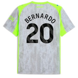 Koszulka piłkarska Manchester City Bernardo Silva #20 Koszulka Trzeciej 2025-26 Krótki Rękaw