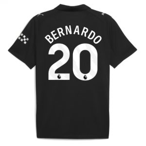 Koszulka piłkarska Manchester City Bernardo Silva #20 Koszulka Wyjazdowej 2025-26 Krótki Rękaw