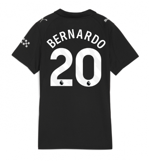 Koszulka piłkarska Manchester City Bernardo Silva #20 Koszulka Wyjazdowej damskie 2025-26 Krótki Rękaw Koszulka piłkarska Manchester City Bernardo Silva #20 Koszulka Wyjazdowej damskie 2025-26 Krótki Rękaw