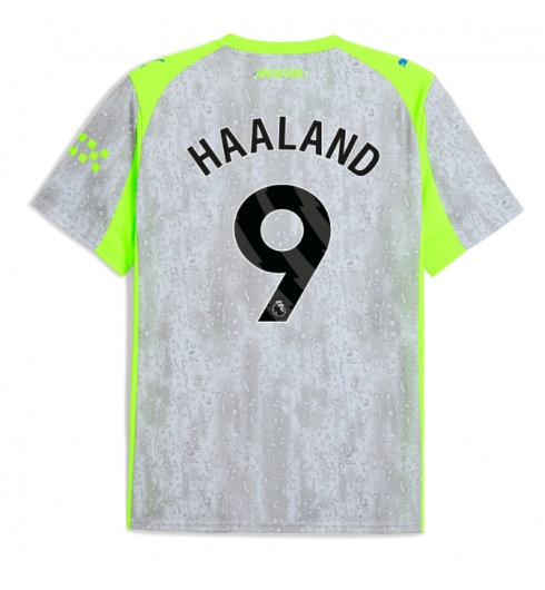Koszulka piłkarska Manchester City Erling Haaland #9 Koszulka Trzeciej 2025-26 Krótki Rękaw Koszulka piłkarska Manchester City Erling Haaland #9 Koszulka Trzeciej 2025-26 Krótki Rękaw