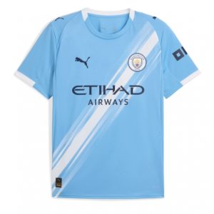Koszulka piłkarska Manchester City Koszulka Podstawowej 2025-26 Krótki Rękaw