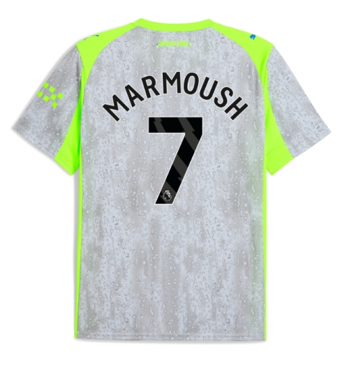 Koszulka piłkarska Manchester City Omar Marmoush #7 Koszulka Trzeciej 2025-26 Krótki Rękaw Koszulka piłkarska Manchester City Omar Marmoush #7 Koszulka Trzeciej 2025-26 Krótki Rękaw
