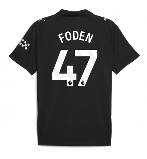 Koszulka piłkarska Manchester City Phil Foden #47 Koszulka Wyjazdowej 2025-26 Krótki Rękaw Koszulka piłkarska Manchester City Phil Foden #47 Koszulka Wyjazdowej 2025-26 Krótki Rękaw