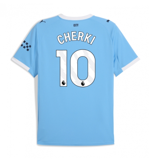 Koszulka piłkarska Manchester City Rayan Cherki #10 Koszulka Podstawowej 2025-26 Krótki Rękaw Koszulka piłkarska Manchester City Rayan Cherki #10 Koszulka Podstawowej 2025-26 Krótki Rękaw