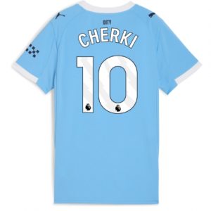 Koszulka piłkarska Manchester City Rayan Cherki #10 Koszulka Podstawowej damskie 2025-26 Krótki Rękaw Koszulka piłkarska Manchester City Rayan Cherki #10 Koszulka Podstawowej damskie 2025-26 Krótki Rękaw