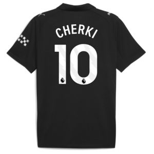 Koszulka piłkarska Manchester City Rayan Cherki #10 Koszulka Wyjazdowej 2025-26 Krótki Rękaw