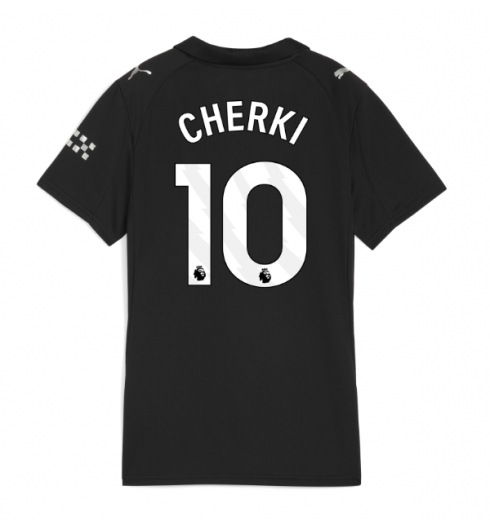 Koszulka piłkarska Manchester City Rayan Cherki #10 Koszulka Wyjazdowej damskie 2025-26 Krótki Rękaw Koszulka piłkarska Manchester City Rayan Cherki #10 Koszulka Wyjazdowej damskie 2025-26 Krótki Rękaw