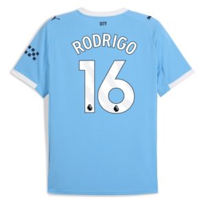 Koszulka piłkarska Manchester City Rodri Hernandez #16 Koszulka Podstawowej 2025-26 Krótki Rękaw