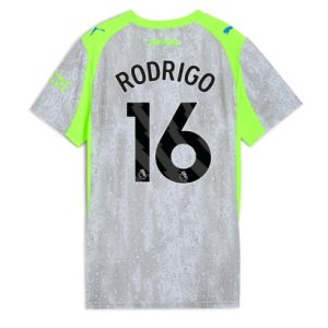 Koszulka piłkarska Manchester City Rodri Hernandez #16 Koszulka Trzeciej damskie 2025-26 Krótki Rękaw