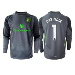 Koszulka piłkarska Manchester United Altay Bayindir #1 Bramkarskie Koszulka Wyjazdowej 2025-26 Długi Rękaw