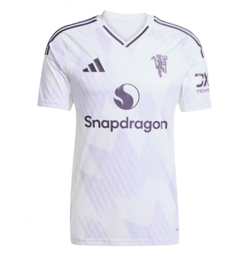 Koszulka piłkarska Manchester United Benjamin Sesko #30 Koszulka Wyjazdowej 2025-26 Krótki Rękaw 2 Koszulka piłkarska Manchester United Benjamin Sesko #30 Koszulka Wyjazdowej 2025-26 Krótki Rękaw