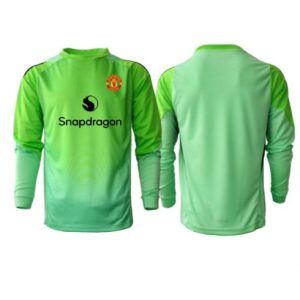 Koszulka piłkarska Manchester United Bramkarskie Koszulka Trzeciej 2025-26 Długi Rękaw
