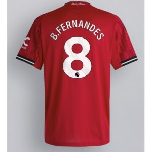 Koszulka piłkarska Manchester United Bruno Fernandes #8 Koszulka Podstawowej 2025-26 Krótki Rękaw Koszulka piłkarska Manchester United Bruno Fernandes #8 Koszulka Podstawowej 2025-26 Krótki Rękaw