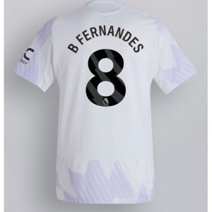 Koszulka piłkarska Manchester United Bruno Fernandes #8 Koszulka Wyjazdowej 2025-26 Krótki Rękaw Koszulka piłkarska Manchester United Bruno Fernandes #8 Koszulka Wyjazdowej 2025-26 Krótki Rękaw