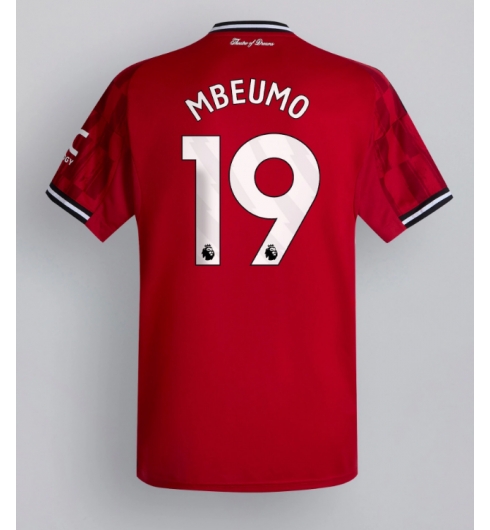 Koszulka piłkarska Manchester United Bryan Mbeumo #19 Koszulka Podstawowej 2025-26 Krótki Rękaw Koszulka piłkarska Manchester United Bryan Mbeumo #19 Koszulka Podstawowej 2025-26 Krótki Rękaw