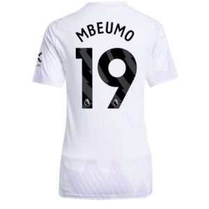 Koszulka piłkarska Manchester United Bryan Mbeumo #19 Koszulka Wyjazdowej damskie 2025-26 Krótki Rękaw