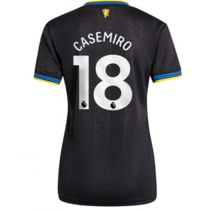 Koszulka piłkarska Manchester United Casemiro #18 Koszulka Trzeciej damskie 2025-26 Krótki Rękaw