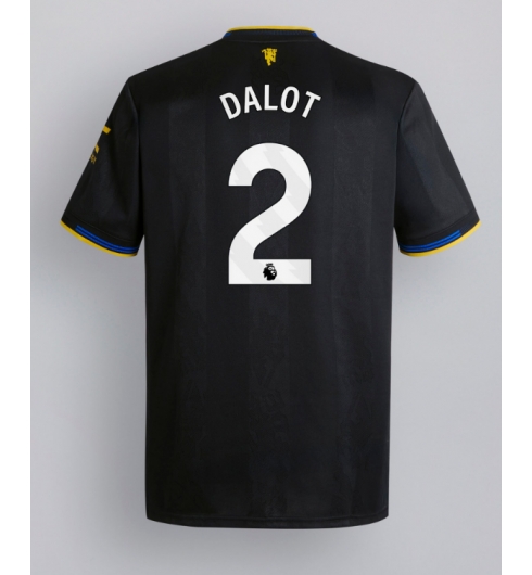 Koszulka piłkarska Manchester United Diogo Dalot #2 Koszulka Trzeciej 2025-26 Krótki Rękaw Koszulka piłkarska Manchester United Diogo Dalot #2 Koszulka Trzeciej 2025-26 Krótki Rękaw