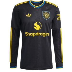 Koszulka piłkarska Manchester United Koszulka Trzeciej 2025-26 Długi Rękaw