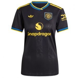 Koszulka piłkarska Manchester United Koszulka Trzeciej damskie 2025-26 Krótki Rękaw