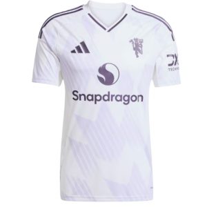 Koszulka piłkarska Manchester United Koszulka Wyjazdowej 2025-26 Krótki Rękaw