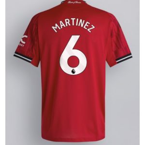 Koszulka piłkarska Manchester United Lisandro Martinez #6 Koszulka Podstawowej 2025-26 Krótki Rękaw