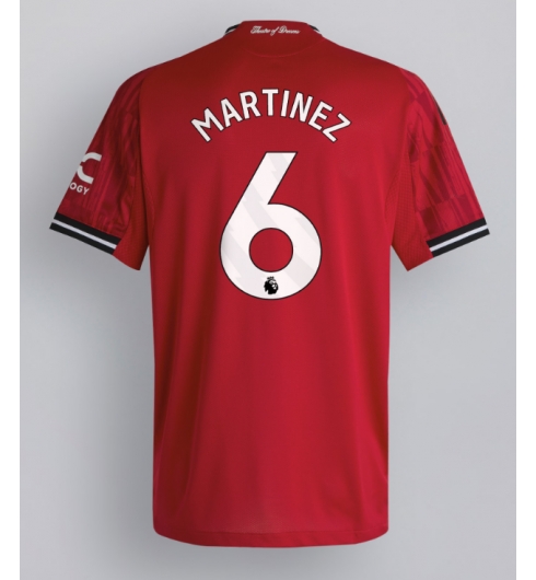 Koszulka piłkarska Manchester United Lisandro Martinez #6 Koszulka Podstawowej 2025-26 Krótki Rękaw Koszulka piłkarska Manchester United Lisandro Martinez #6 Koszulka Podstawowej 2025-26 Krótki Rękaw