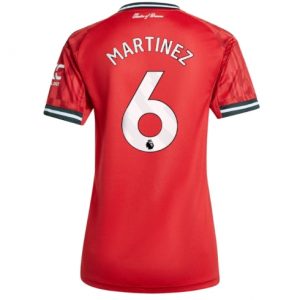 Koszulka piłkarska Manchester United Lisandro Martinez #6 Koszulka Podstawowej damskie 2025-26 Krótki Rękaw