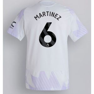 Koszulka piłkarska Manchester United Lisandro Martinez #6 Koszulka Wyjazdowej 2025-26 Krótki Rękaw
