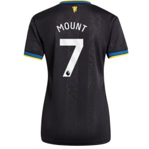 Koszulka piłkarska Manchester United Mason Mount #7 Koszulka Trzeciej damskie 2025-26 Krótki Rękaw