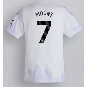 Koszulka piłkarska Manchester United Mason Mount #7 Koszulka Wyjazdowej 2025-26 Krótki Rękaw Koszulka piłkarska Manchester United Mason Mount #7 Koszulka Wyjazdowej 2025-26 Krótki Rękaw