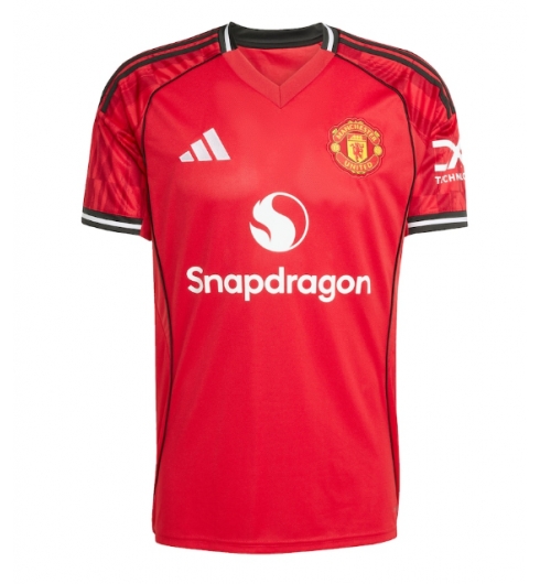 Koszulka piłkarska Manchester United Matheus Cunha #10 Koszulka Podstawowej 2025-26 Krótki Rękaw 2 Koszulka piłkarska Manchester United Matheus Cunha #10 Koszulka Podstawowej 2025-26 Krótki Rękaw