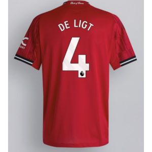 Koszulka piłkarska Manchester United Matthijs de Ligt #4 Koszulka Podstawowej 2025-26 Krótki Rękaw Koszulka piłkarska Manchester United Matthijs de Ligt #4 Koszulka Podstawowej 2025-26 Krótki Rękaw