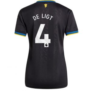 Koszulka piłkarska Manchester United Matthijs de Ligt #4 Koszulka Trzeciej damskie 2025-26 Krótki Rękaw