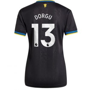 Koszulka piłkarska Manchester United Patrick Dorgu #13 Koszulka Trzeciej damskie 2025-26 Krótki Rękaw