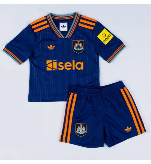 Koszulka piłkarska Newcastle United Bruno Guimaraes #39 Koszulka Trzeciej dziecięce 2025-26 +Krótkie Spodenk 2 Koszulka piłkarska Newcastle United Bruno Guimaraes #39 Koszulka Trzeciej dziecięce 2025-26 +Krótkie Spodenk