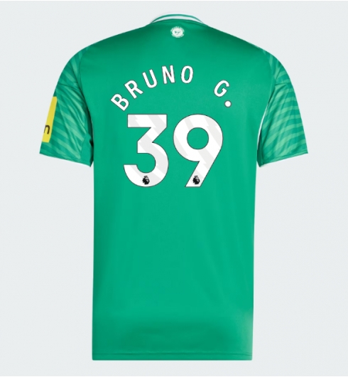 Koszulka piłkarska Newcastle United Bruno Guimaraes #39 Koszulka Wyjazdowej 2025-26 Krótki Rękaw Koszulka piłkarska Newcastle United Bruno Guimaraes #39 Koszulka Wyjazdowej 2025-26 Krótki Rękaw