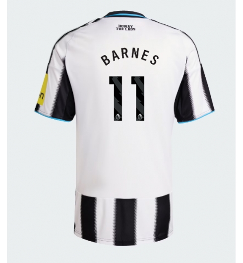 Koszulka piłkarska Newcastle United Harvey Barnes #11 Koszulka Podstawowej 2025-26 Krótki Rękaw Koszulka piłkarska Newcastle United Harvey Barnes #11 Koszulka Podstawowej 2025-26 Krótki Rękaw