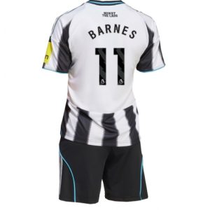 Koszulka piłkarska Newcastle United Harvey Barnes #11 Koszulka Podstawowej dziecięce 2025-26 +Krótkie Spodenk