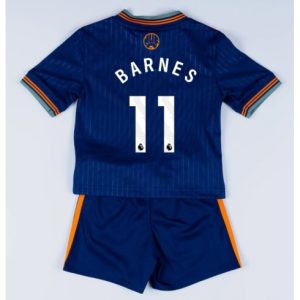 Koszulka piłkarska Newcastle United Harvey Barnes #11 Koszulka Trzeciej dziecięce 2025-26 +Krótkie Spodenk