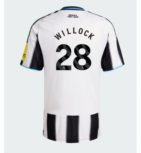 Koszulka piłkarska Newcastle United Joe Willock #28 Koszulka Podstawowej 2025-26 Krótki Rękaw Koszulka piłkarska Newcastle United Joe Willock #28 Koszulka Podstawowej 2025-26 Krótki Rękaw