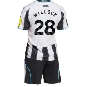 Koszulka piłkarska Newcastle United Joe Willock #28 Koszulka Podstawowej dziecięce 2025-26 +Krótkie Spodenk